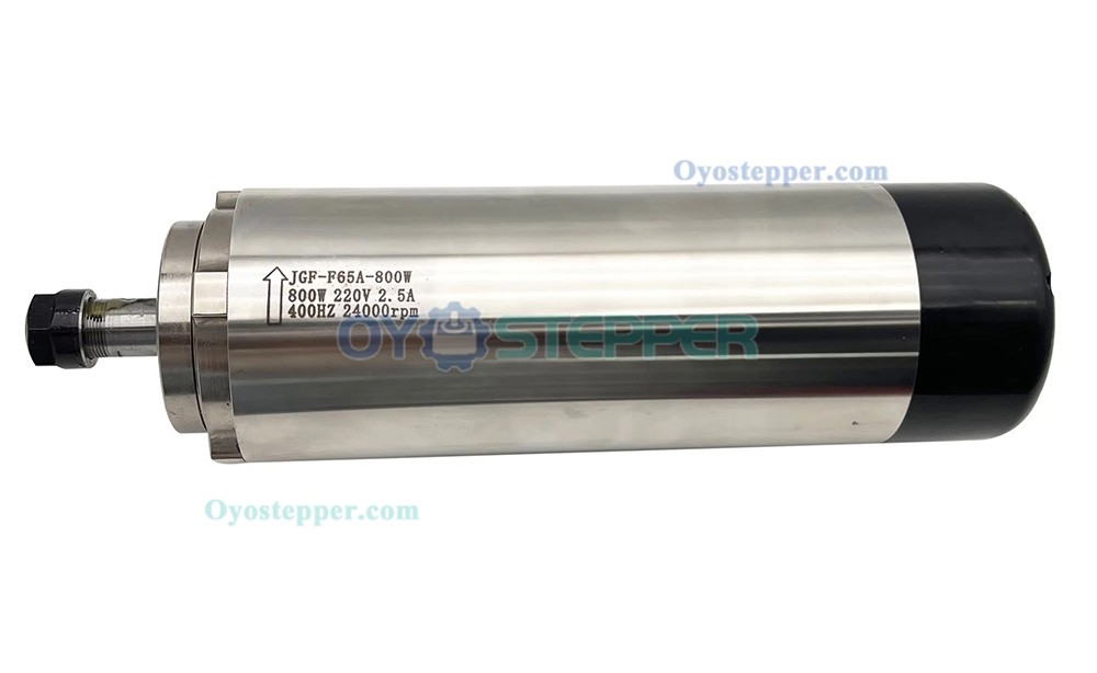 800W Mini Air Cooled CNC Spindle Kit ER11 with with 0.75KW VFD Frequency Inverter